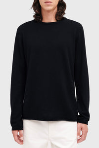 Pull unisexe Stephane en cachemire - Noir