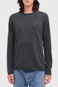 Pull unisexe Stephane en cachemire - Gris Derby