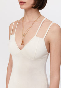 Stina maxi dress - Cream