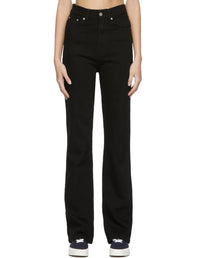 Pantalon droit en denim - Stone Black