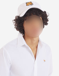 Casquette Fox avec broderie - White