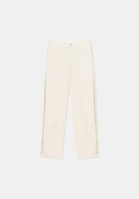 Pantalon droit Strato - Off White