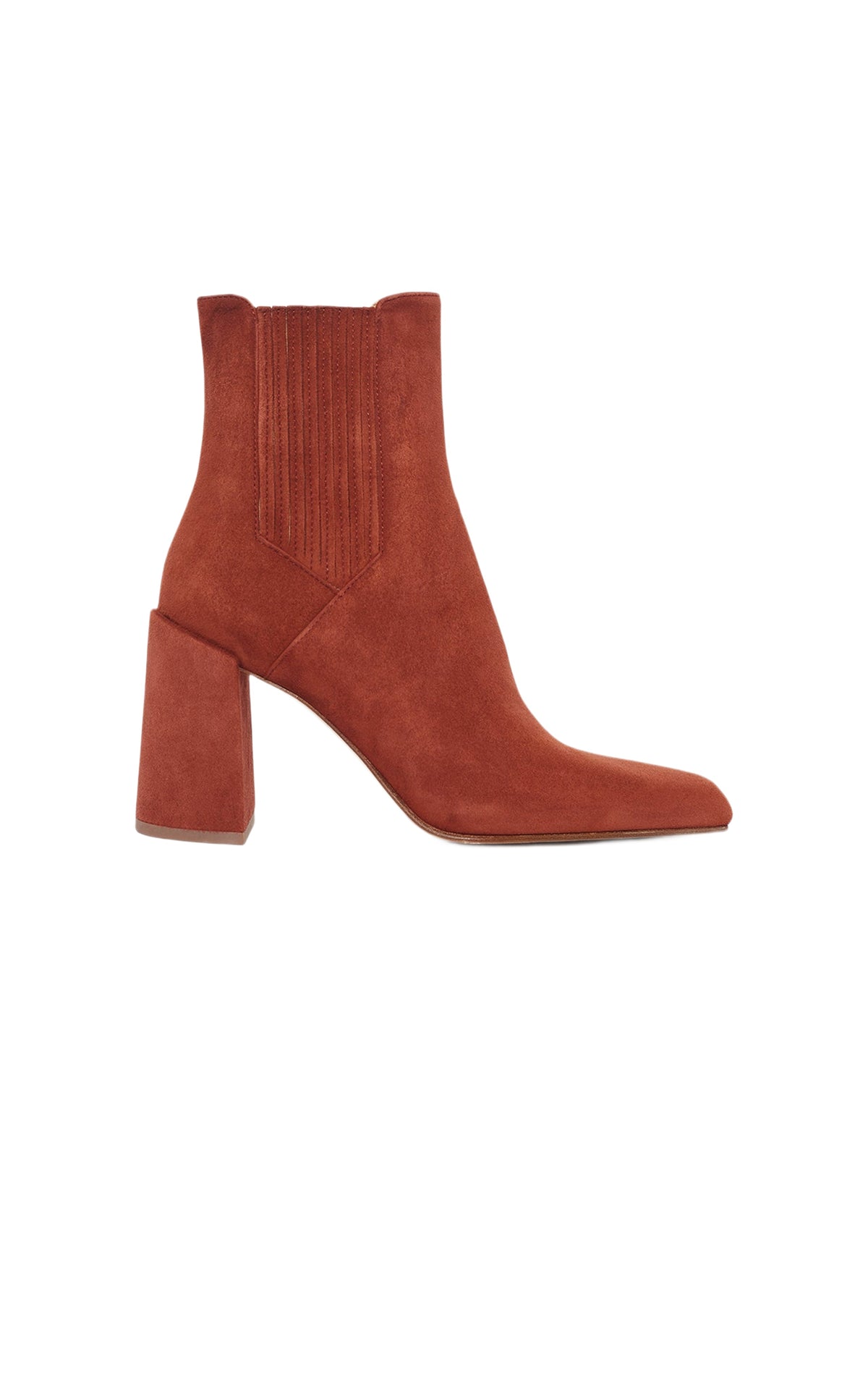 Burnt Sienna / Bottines Luke 90 en cuir - Burnt Sienna