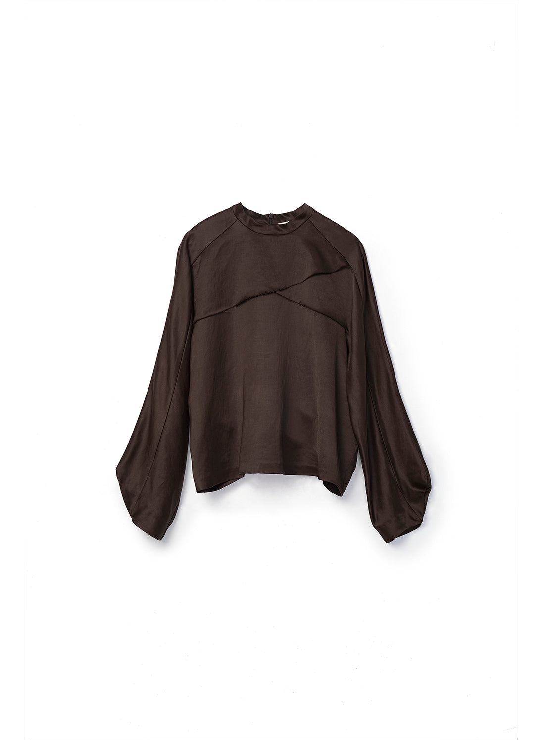 Blouse Summer à manches longues - Chocolate