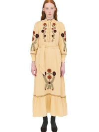 Robe longue Sun - Beige