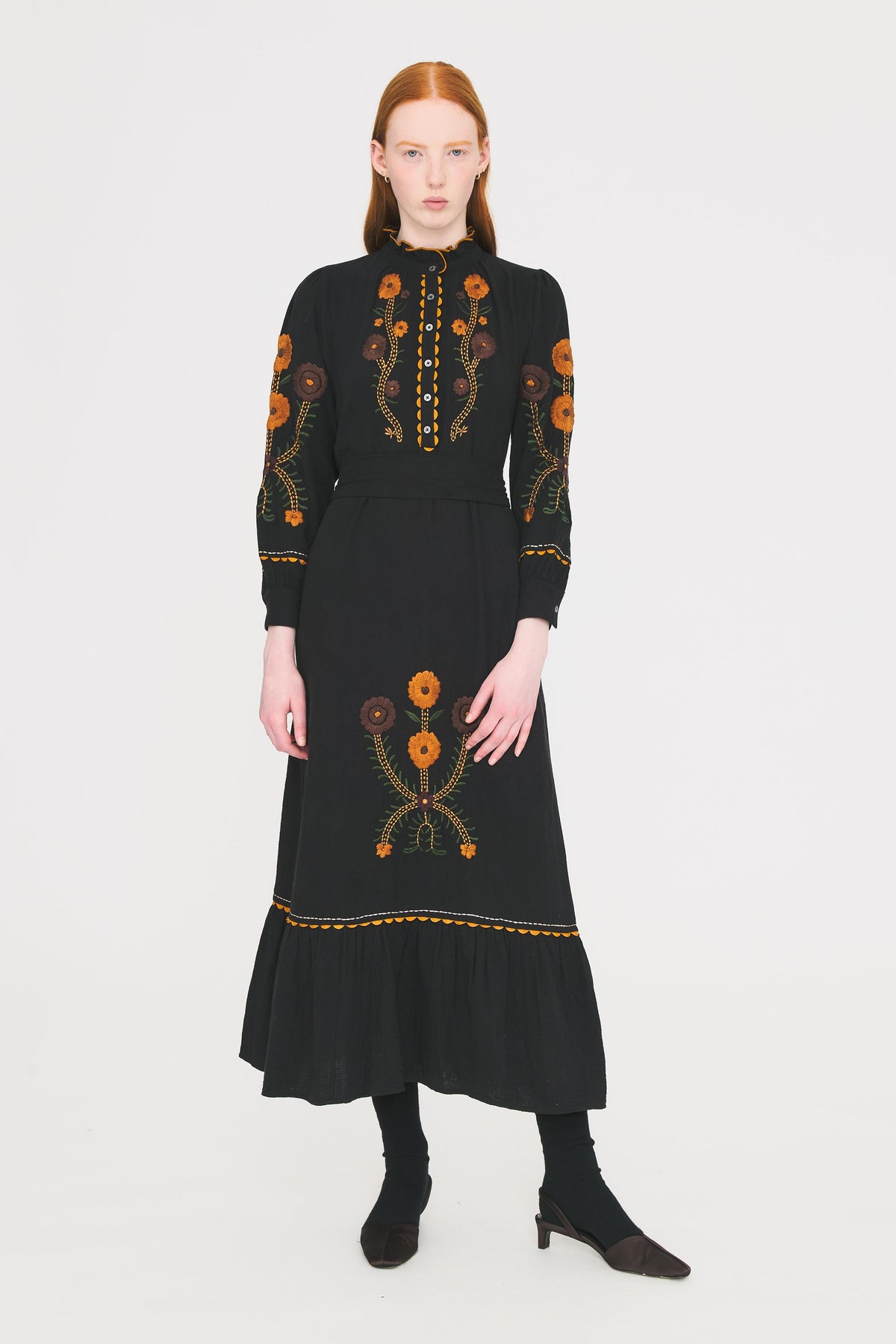 Robe longue Sun - Black