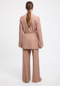 Blazer Sun ceinturé - Pale Rose