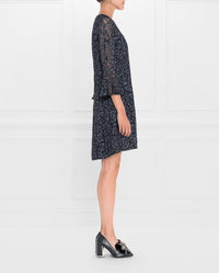 Robe Surprise en dentelle - Silver Grey