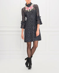 Robe Surprise en dentelle - Silver Grey