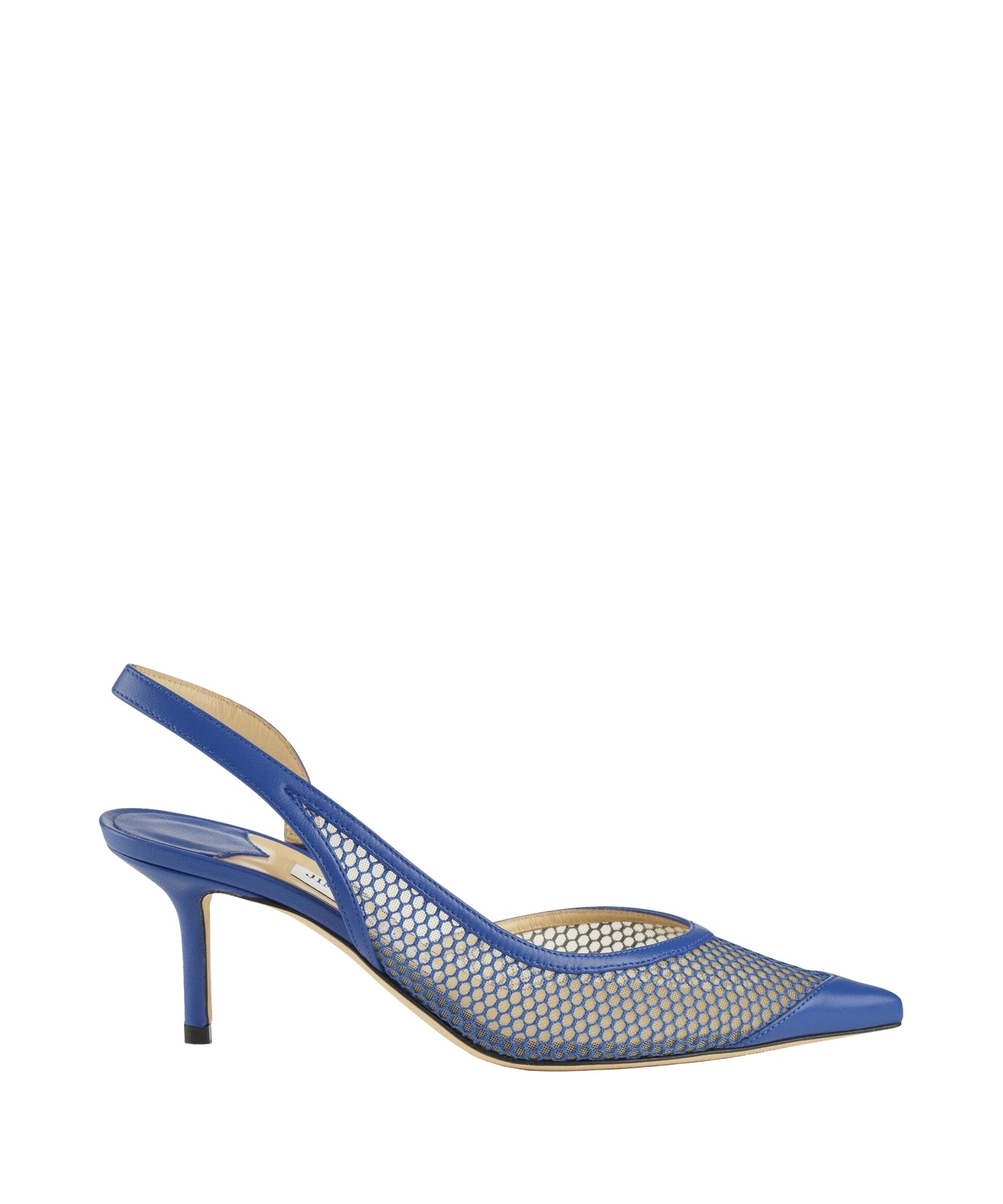 Slingbacks Sutton 65 en cuir et mesh - Ultraviolet & Ultraviolet