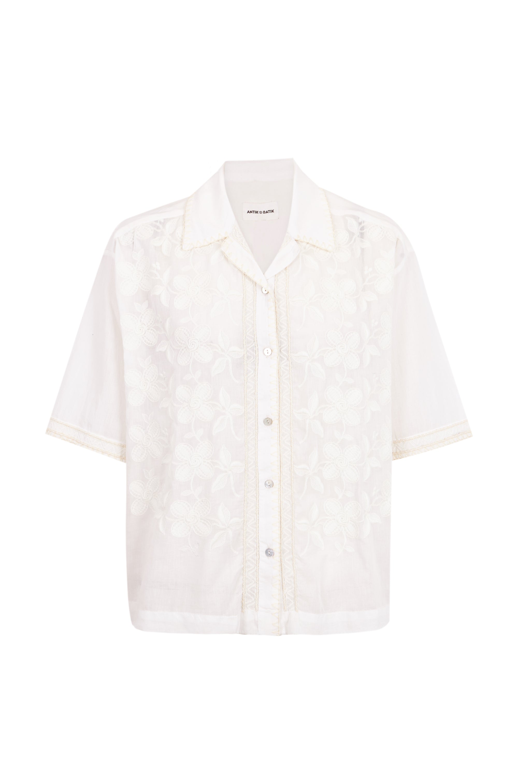 CREAM SUZANE BLOUSE