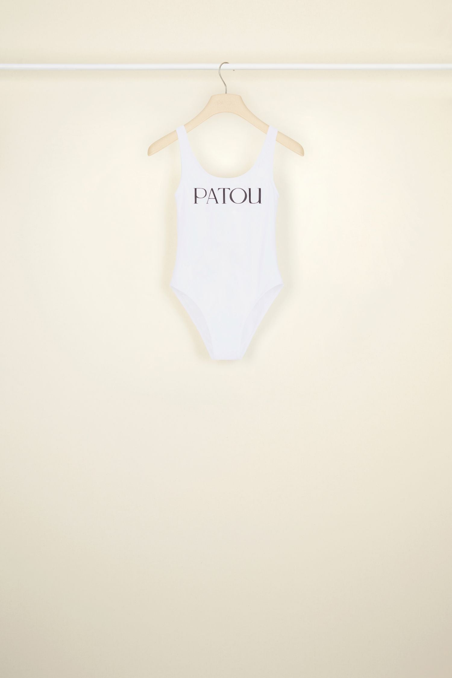 Maillot une-pièce à dos nu - Blanc