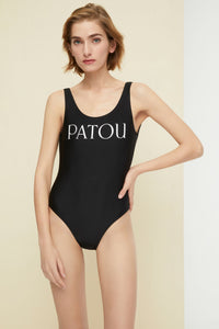 Maillot une-pièce à dos nu - Noir