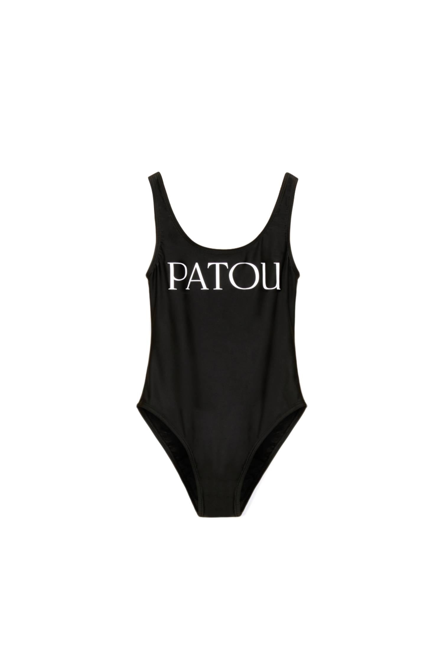 Maillot une-pièce à dos nu - Noir