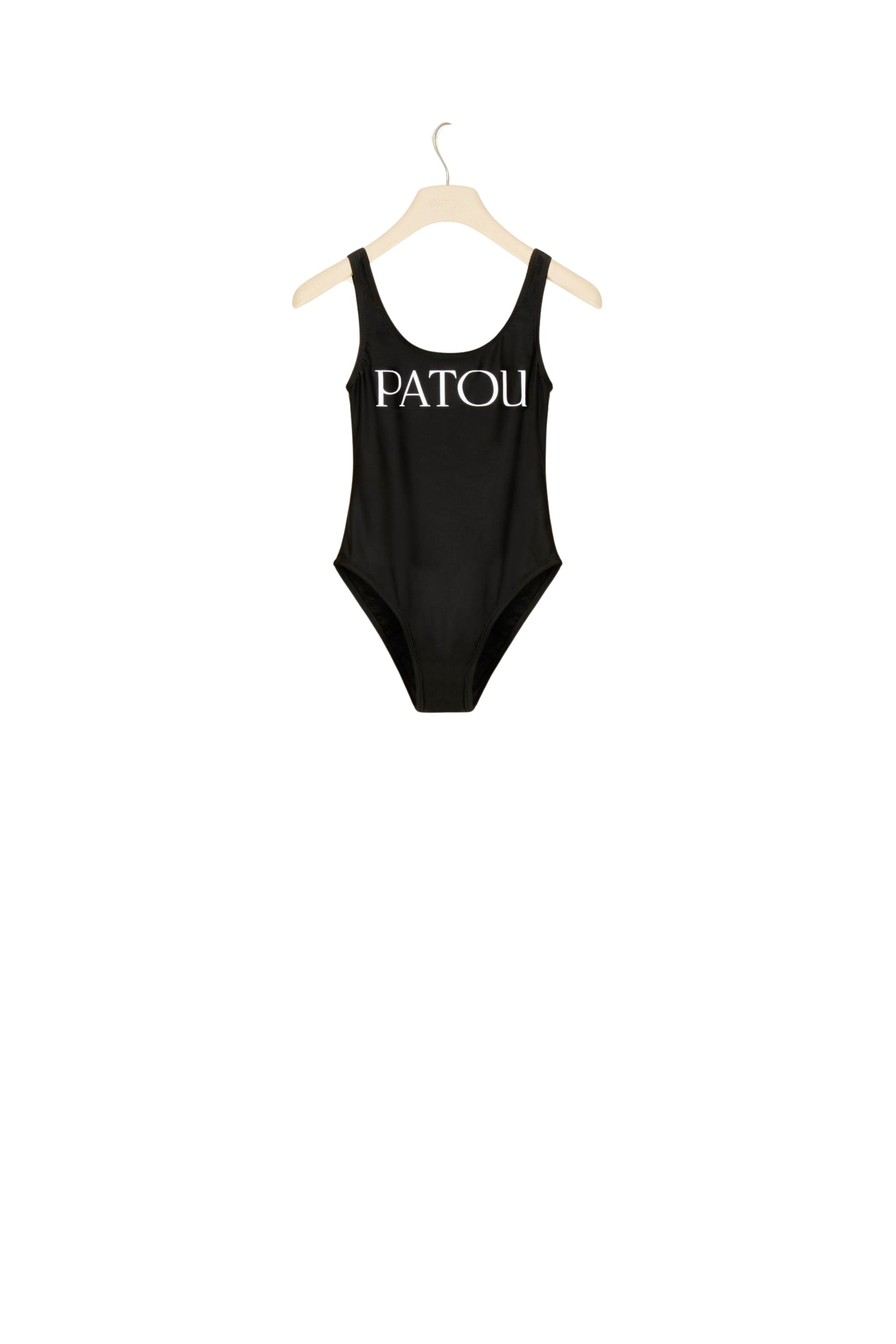 One-piece halter top - Black