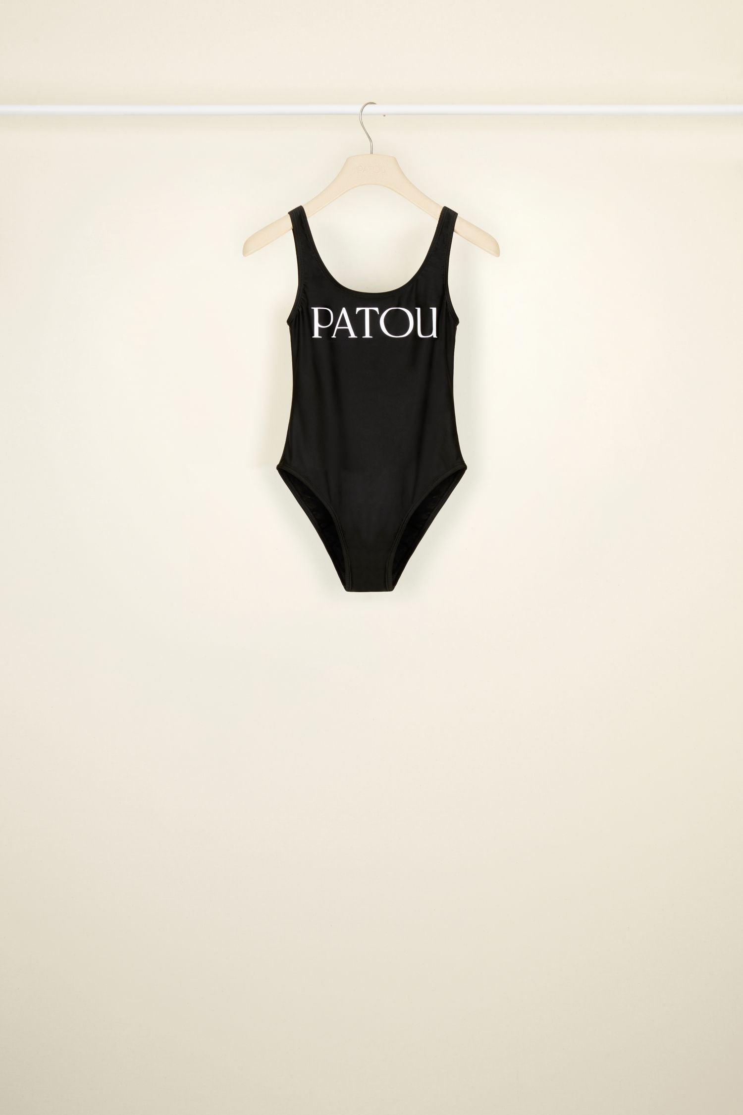Maillot une-pièce à dos nu - Noir