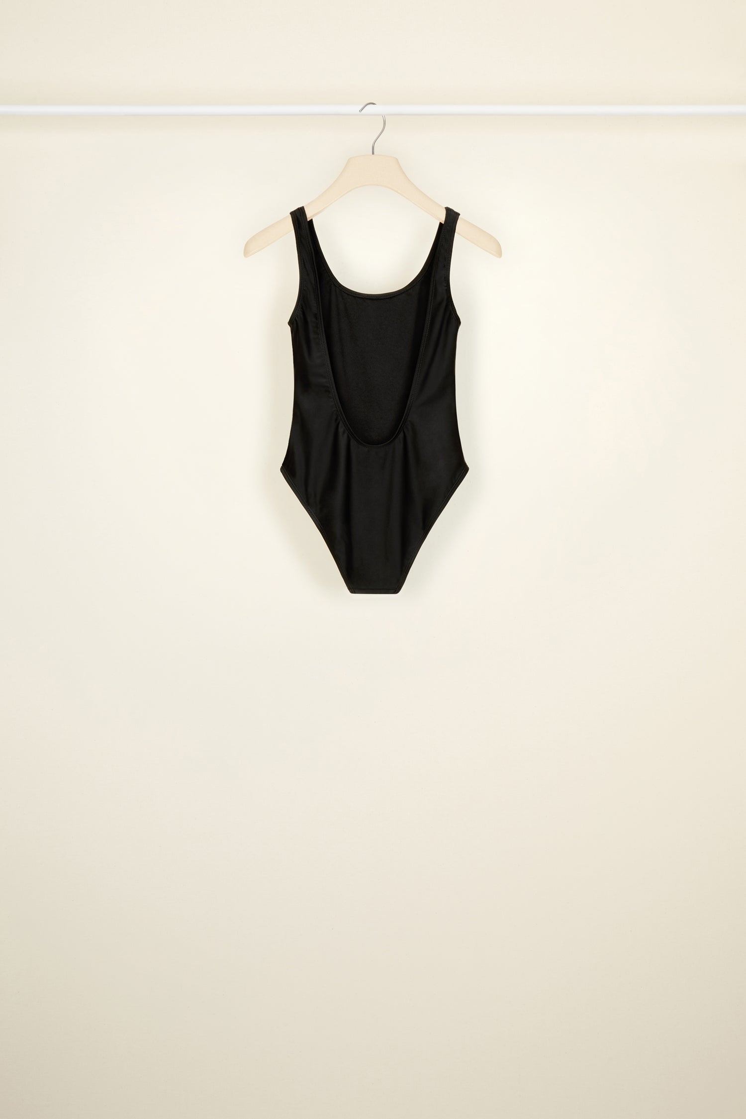 Maillot une-pièce à dos nu - Noir