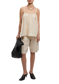 Short Swan en lin - Beige