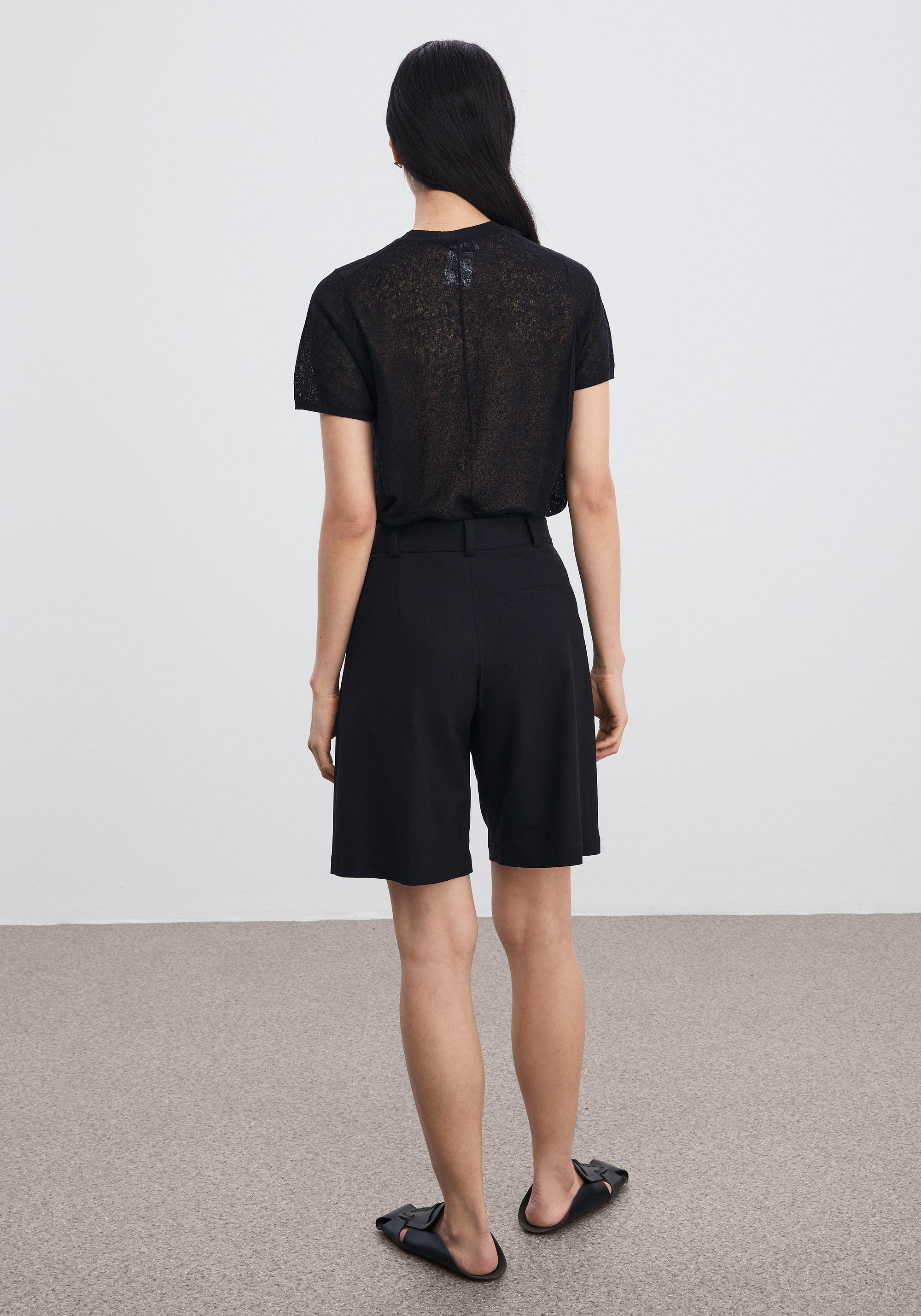 Short Swan ajusté - Black