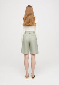 Short Swan ajusté en laine - Herb