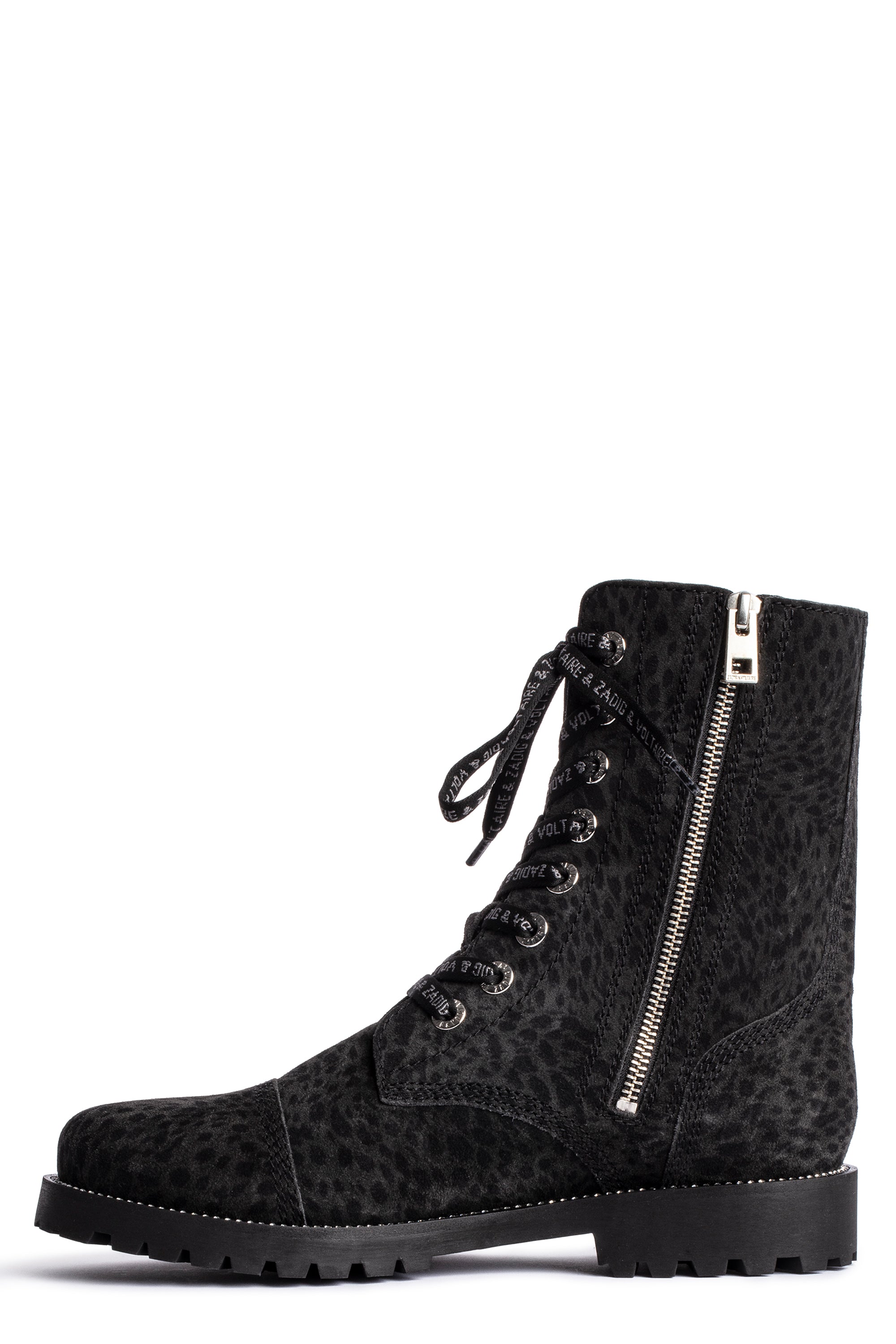 ZHORS LIGNE NOIR JOE LEO SUEDE + STRASS WELT