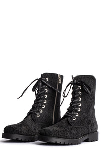 ZHORS LIGNE NOIR JOE LEO SUEDE + STRASS WELT