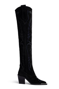 ZHORS LINE BLACK CARA HIGH + SUEDE
