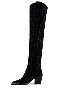 ZHORS LINE BLACK CARA HIGH + SUEDE