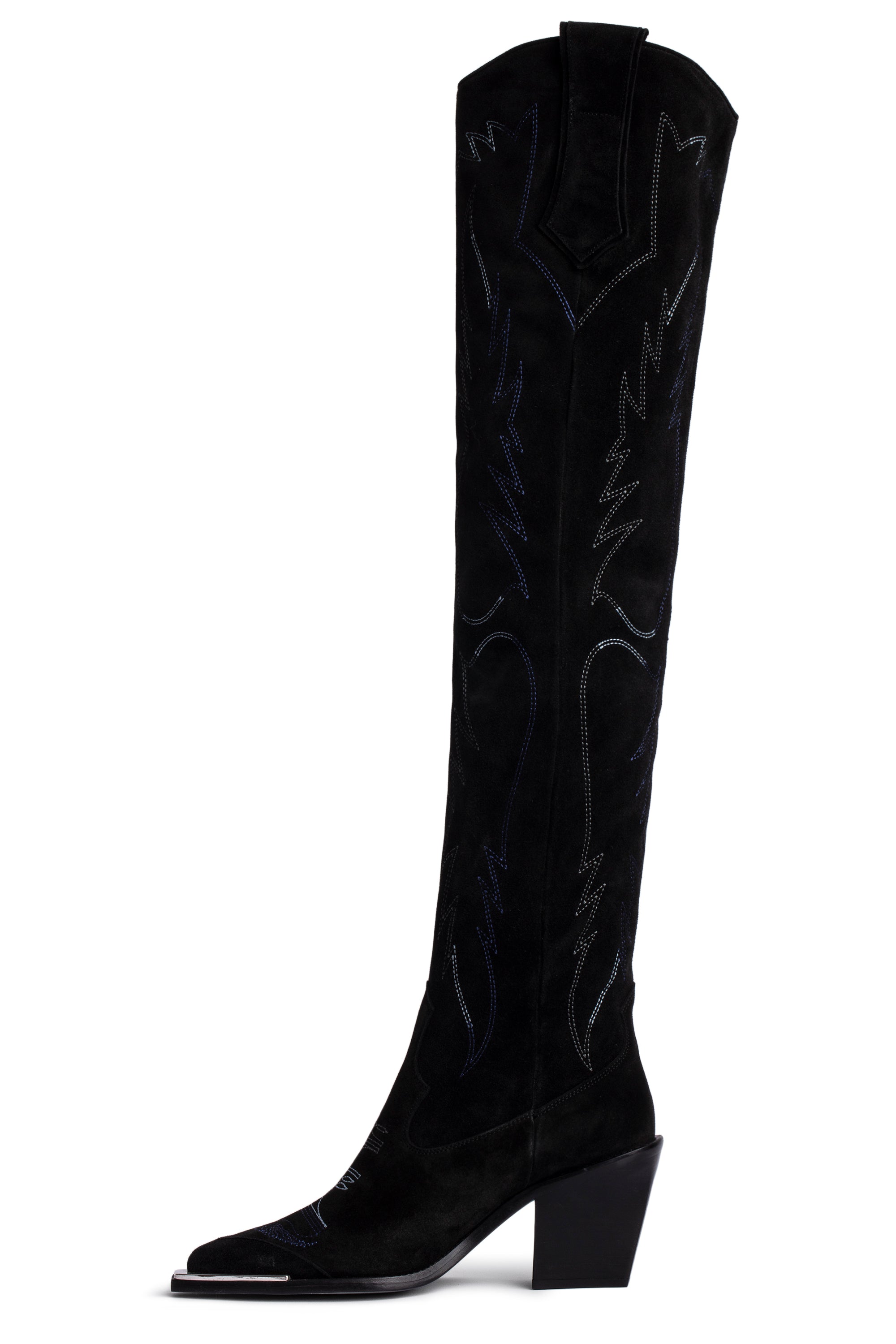 ZHORS LINE BLACK CARA HIGH + SUEDE