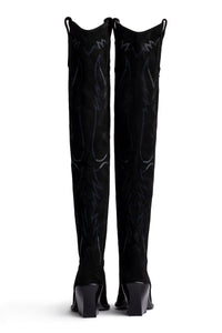 ZHORS LINE BLACK CARA HIGH + SUEDE
