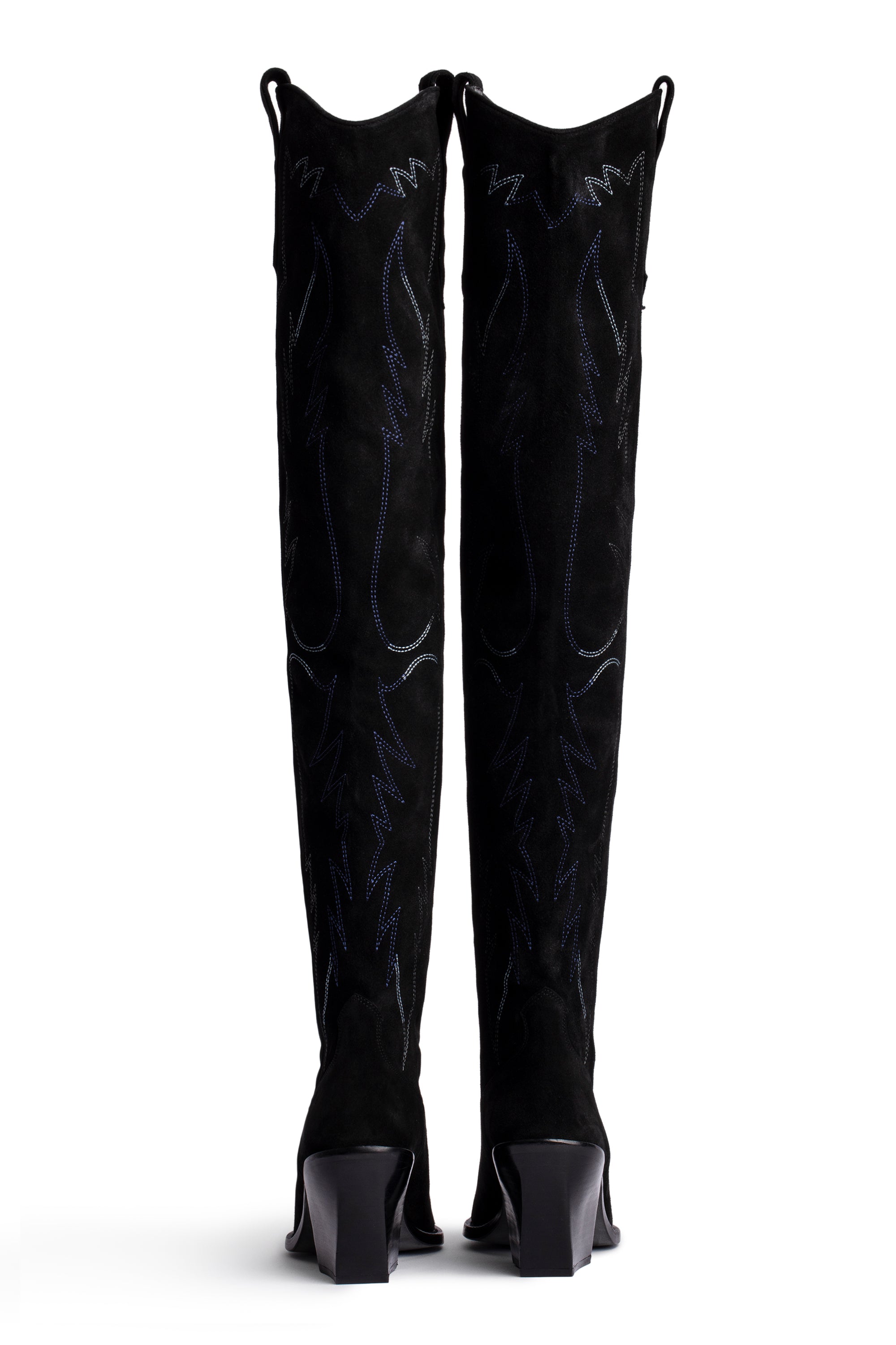ZHORS LINE BLACK CARA HIGH + SUEDE
