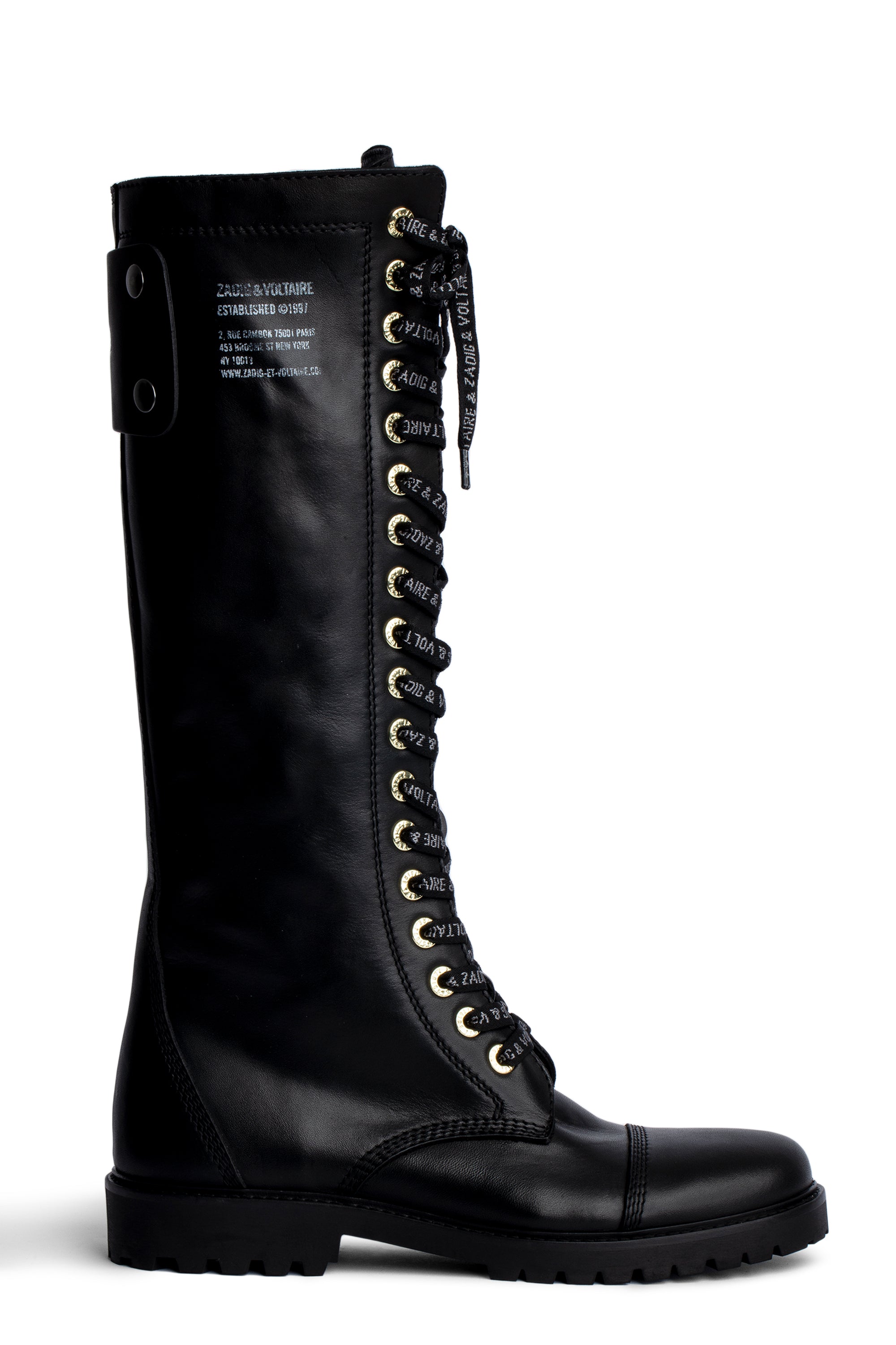 ZHORS LIGNE NOIR JOE BOOT SMOOTH COWSKIN