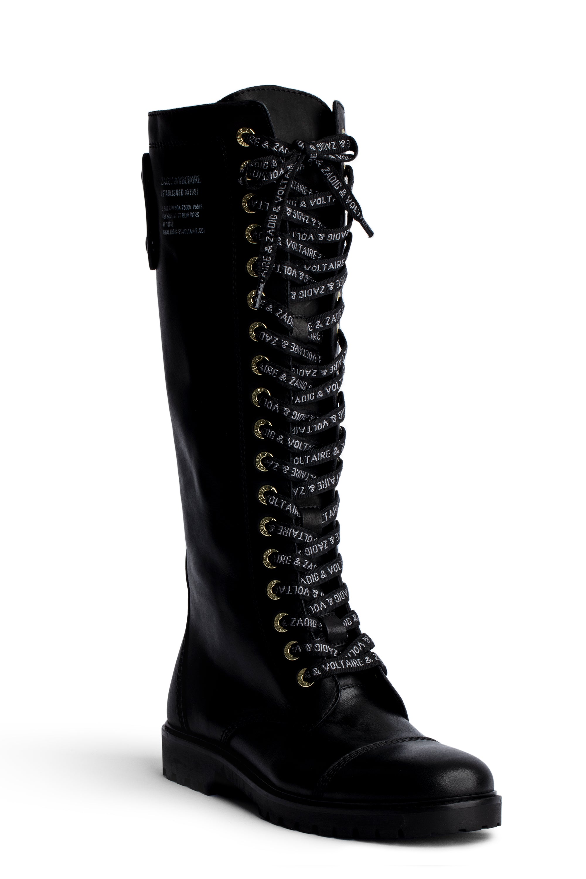 ZHORS LIGNE NOIR JOE BOOT SMOOTH COWSKIN