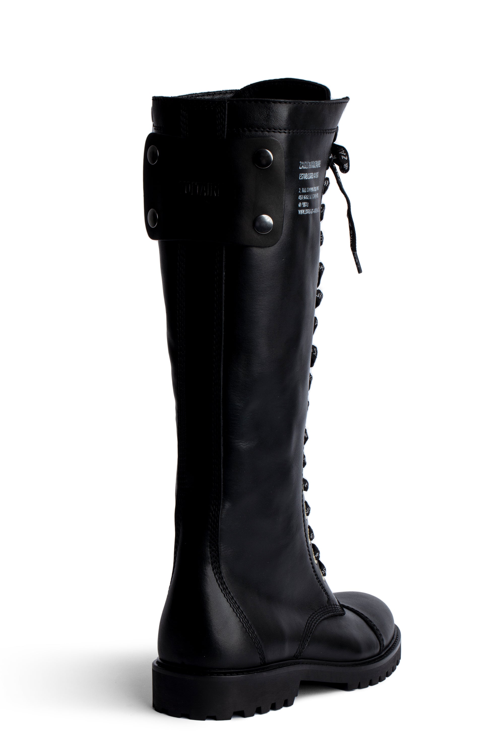 ZHORS LIGNE NOIR JOE BOOT SMOOTH COWSKIN
