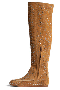 Santa leather boots - Folk
