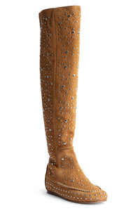 Santa leather boots - Folk