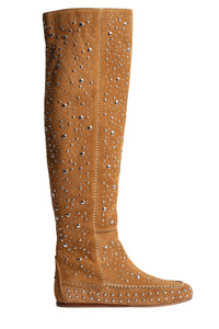 Santa leather boots - Folk