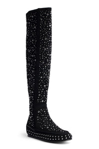 Santa leather boots - Black