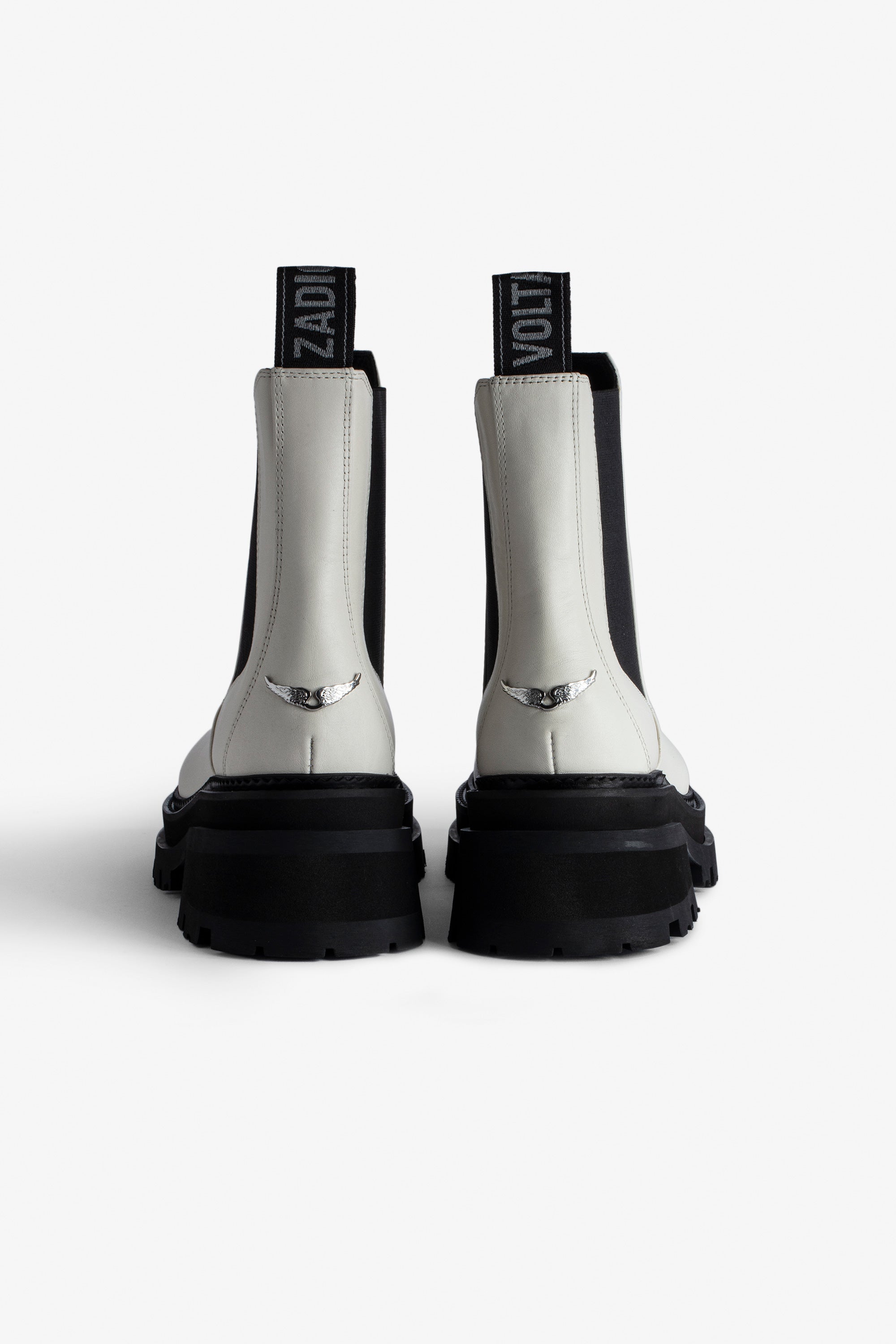 Ride leather Chelsea boots - Ice