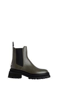 Ride leather Chelsea boots - Military