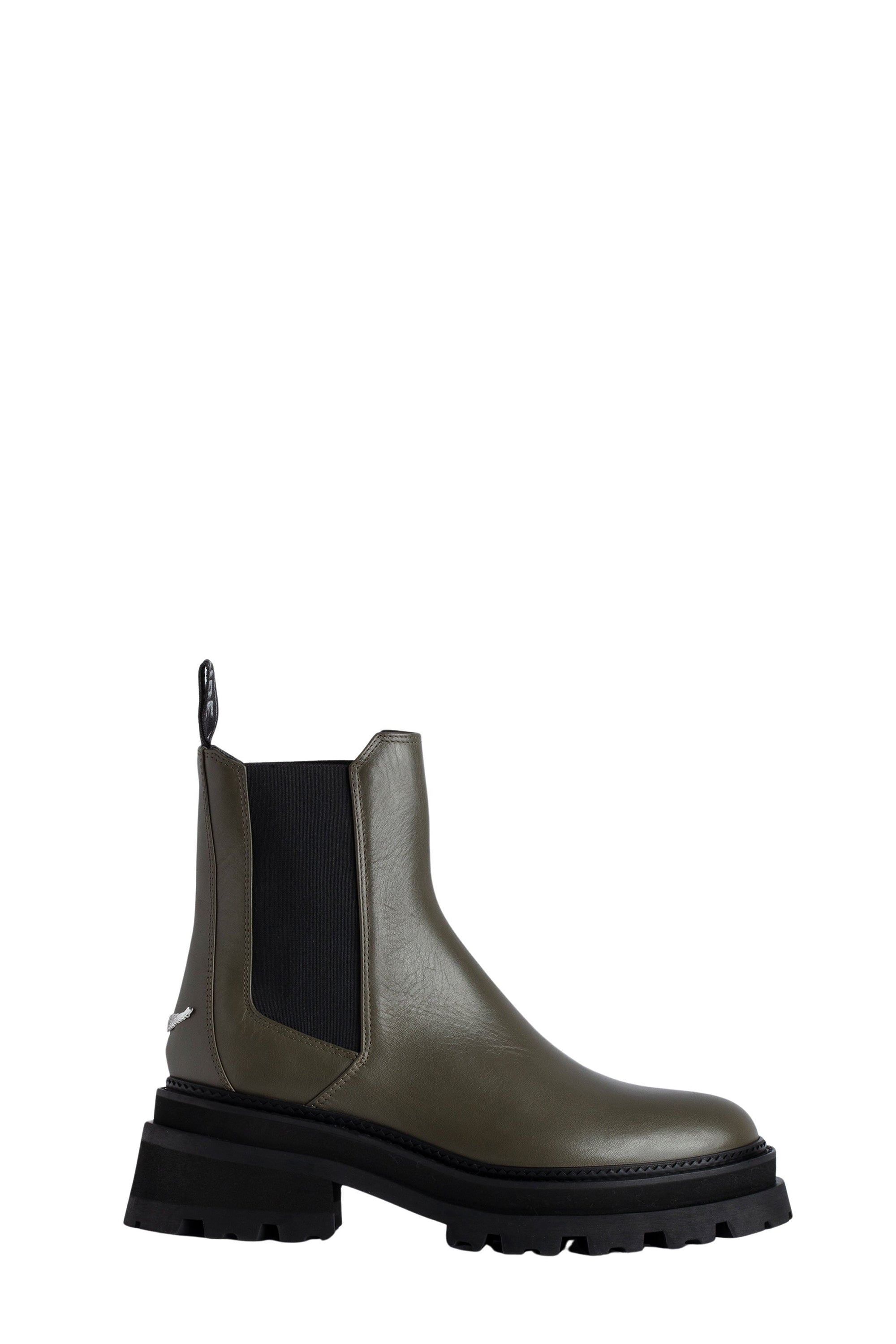 Ride leather Chelsea boots - Military