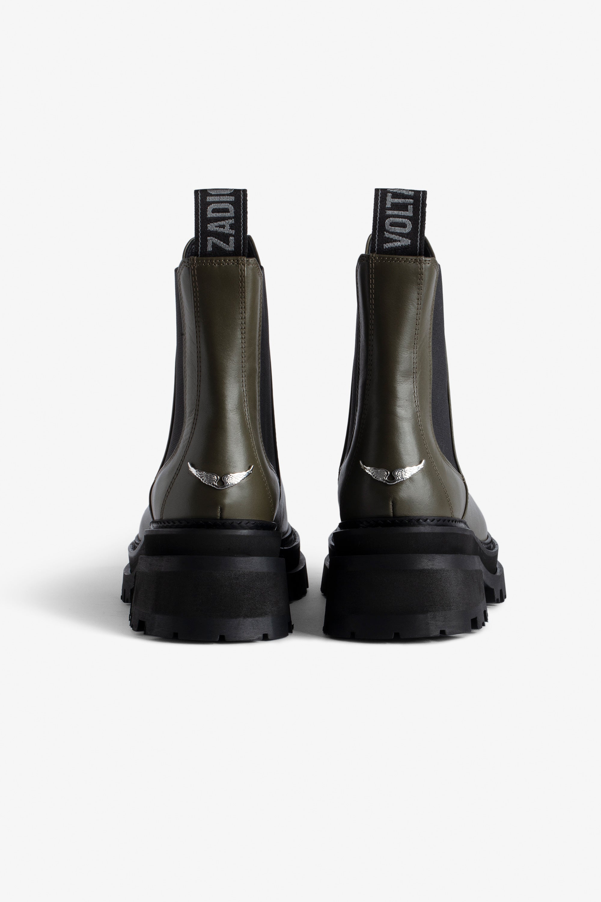 Ride leather Chelsea boots - Military