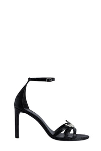 Amee Wing pumps in leather - Black