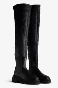 Ride leather Chelsea boots - Black