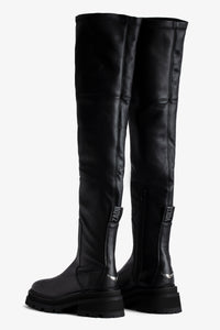 Ride leather Chelsea boots - Black