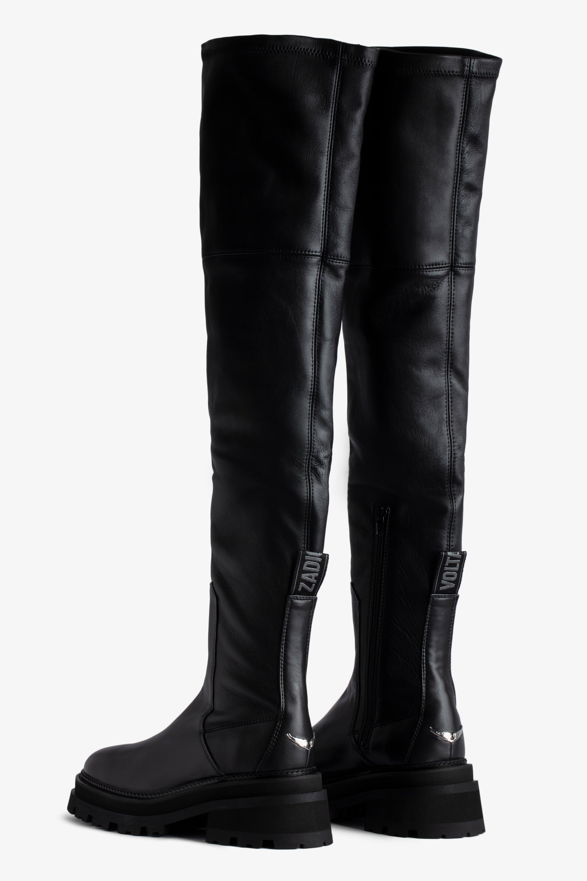 Ride leather Chelsea boots - Black