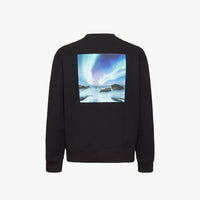 Sweatshirt avec patchs - Noir