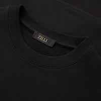 Sweatshirt avec patchs - Noir