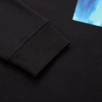 Sweatshirt avec patchs - Noir