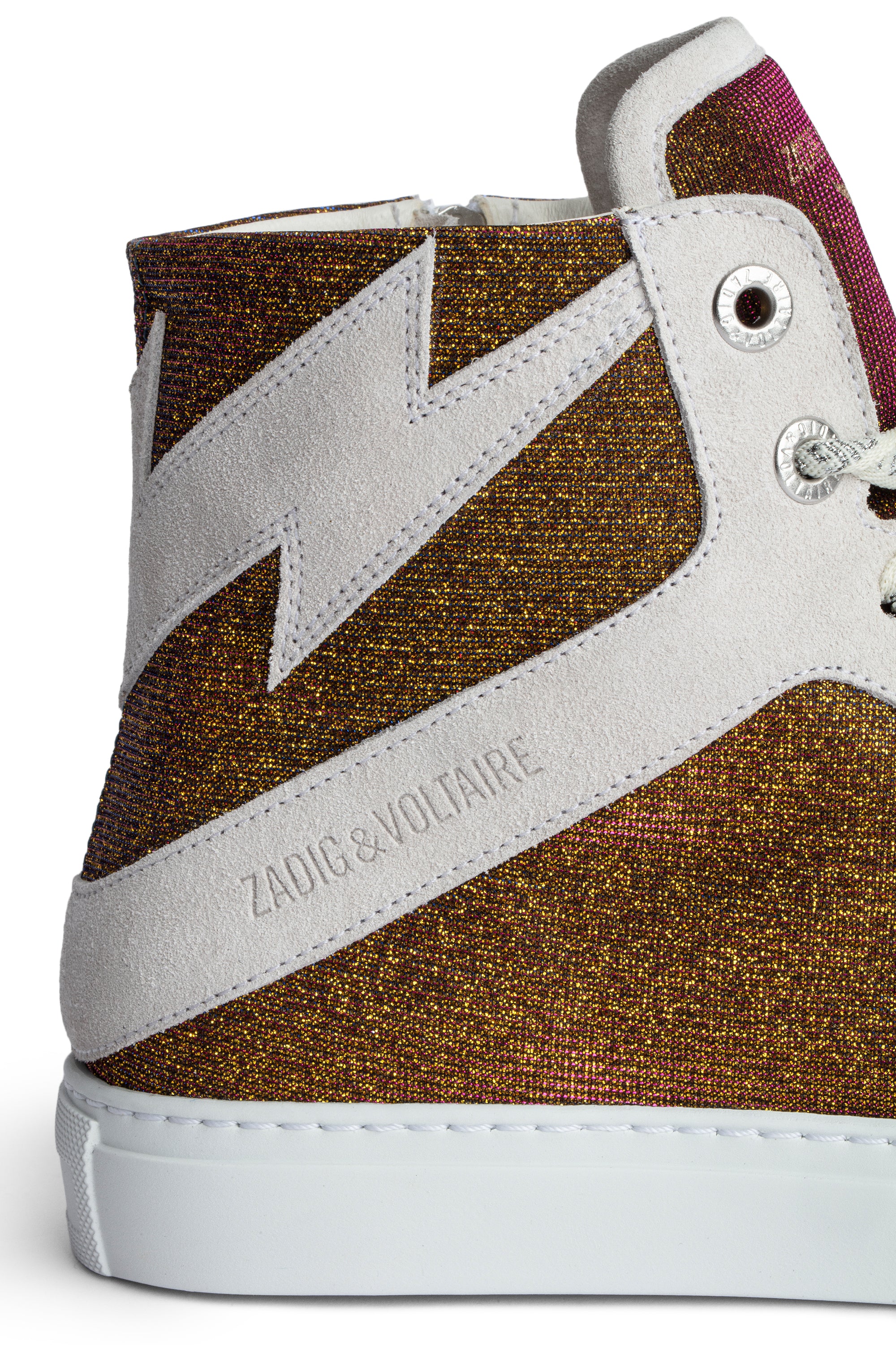 Sneakers montantes à logo " ZV" 1747 High Flash - Gold